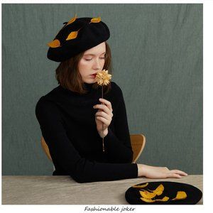 Designer Painter Hat | 100% Handmade Wool Felt